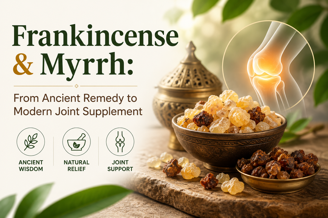 Frankincense & Myrrh: From Ancient Remedy to Modern Joint Supplement