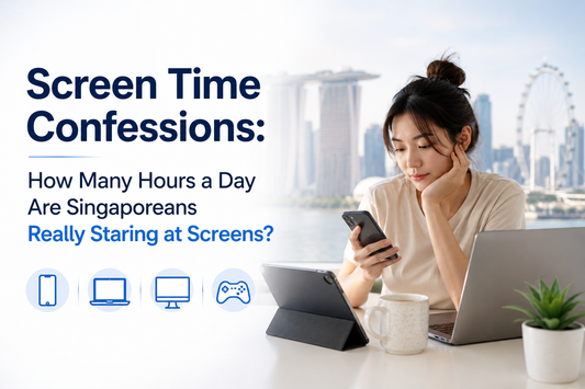 Screen Time Confessions: How Many Hours a Day Are Singaporeans Really Staring at Screens?