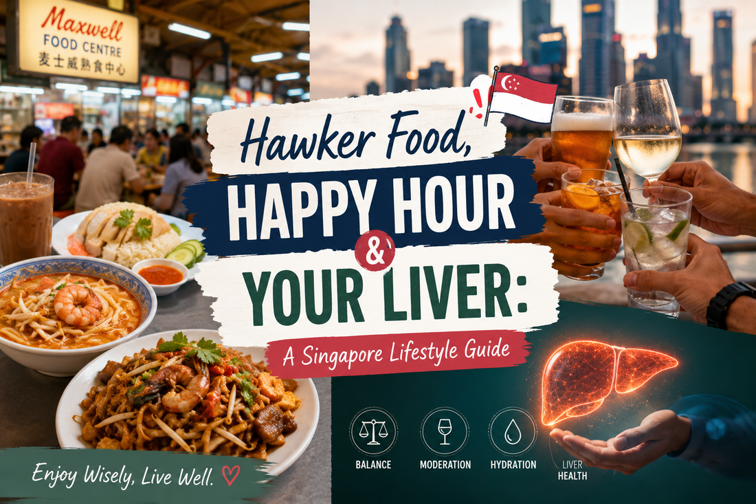 Hawker Food, Happy Hour & Your Liver: A Singapore Lifestyle Guide