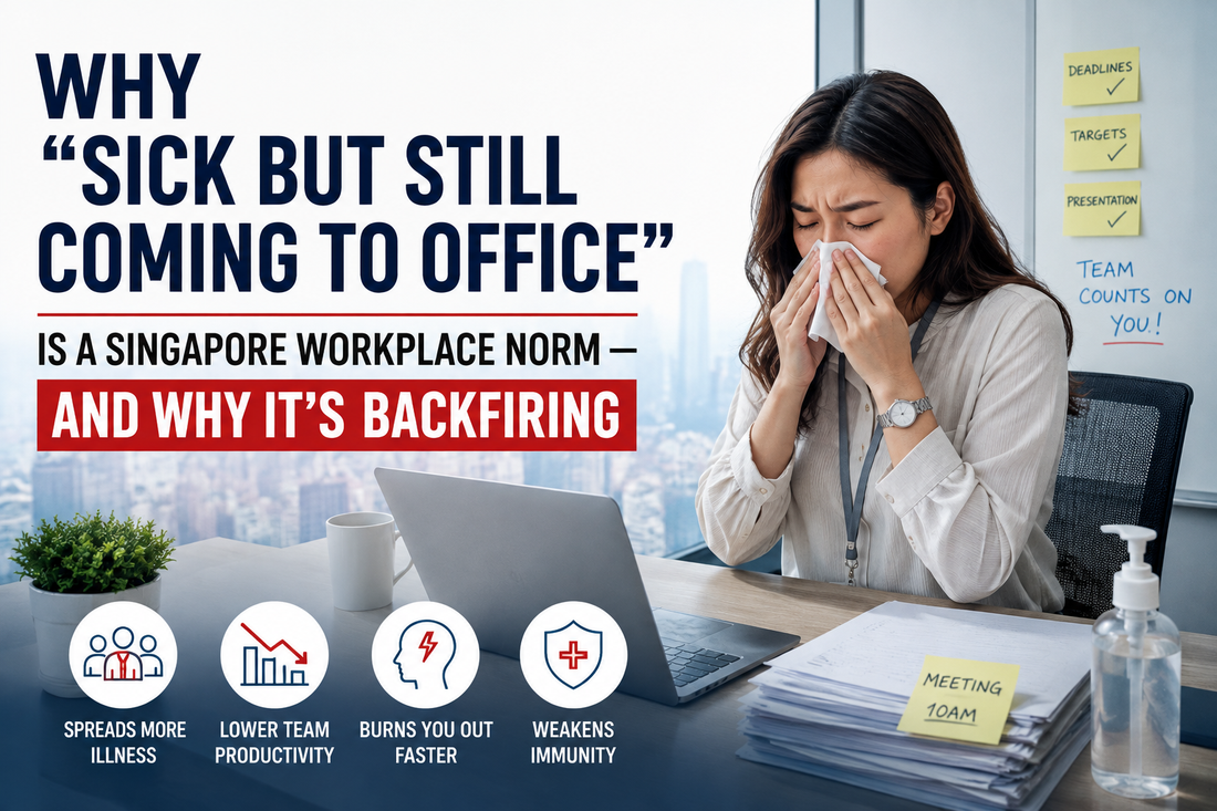 Why "Sick But Still Coming to Office" Is a Singapore Workplace Norm — And Why It's Backfiring