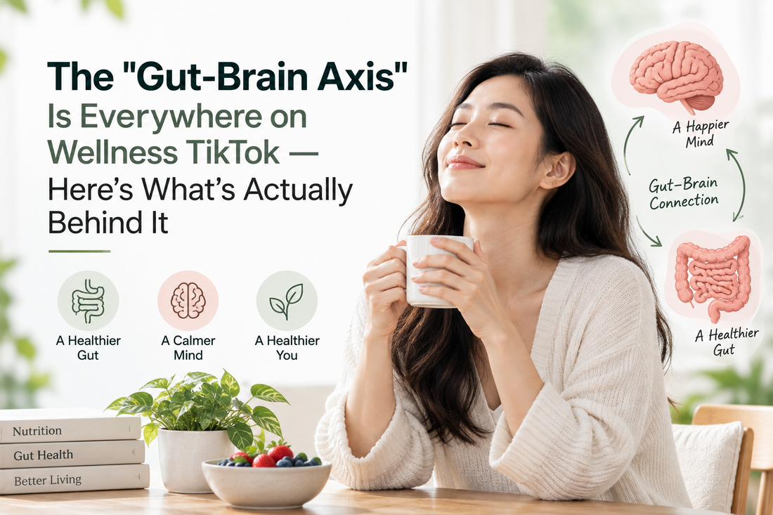 The "Gut-Brain Axis" Is Everywhere on Wellness TikTok — Here's What's Actually Behind It