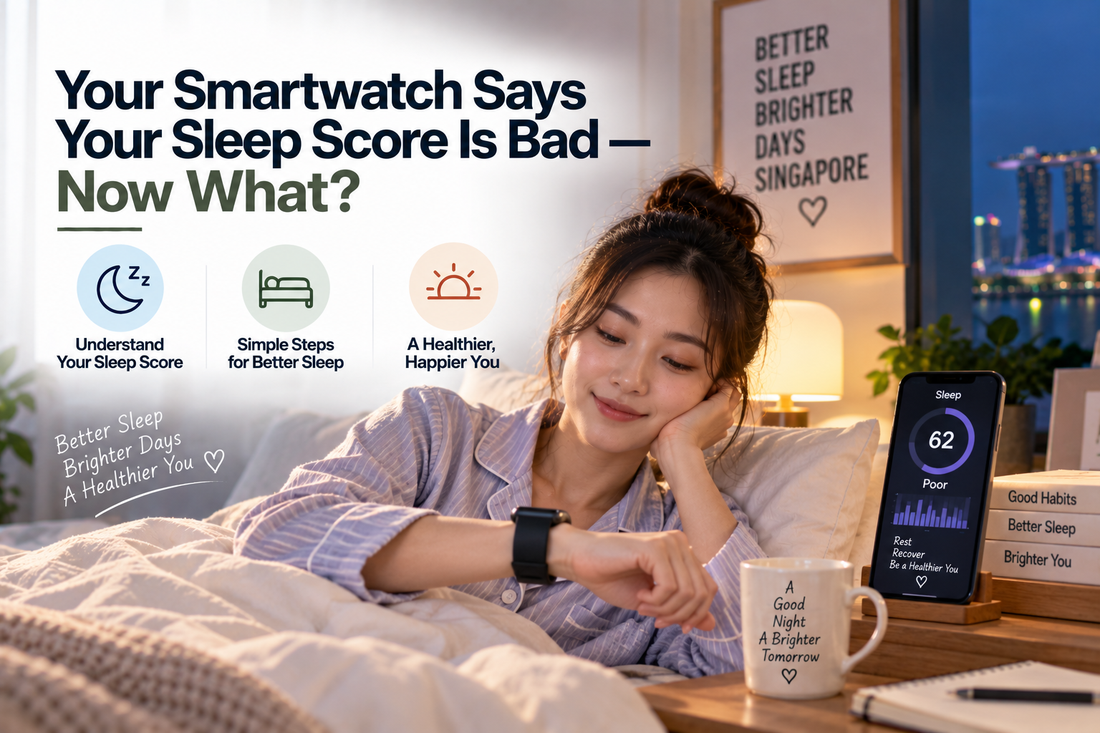 Your Smartwatch Says Your Sleep Score Is Bad — Now What?