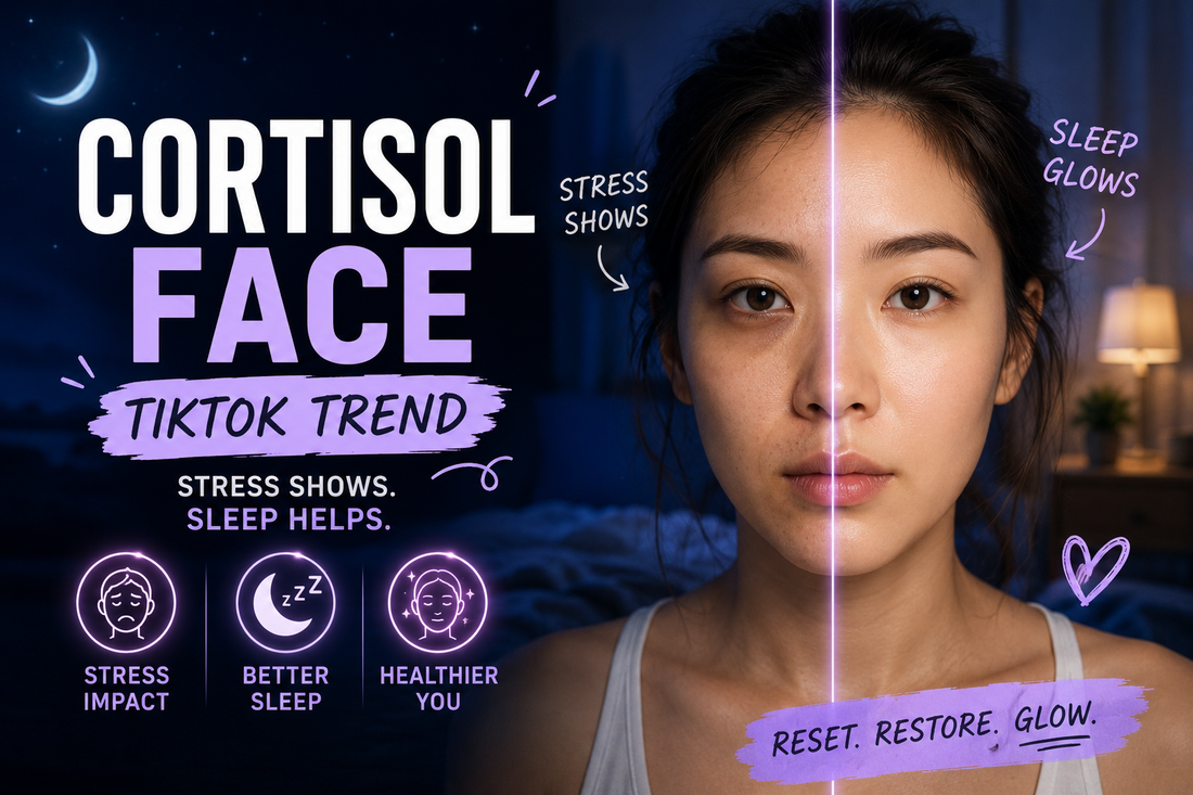"Cortisol Face" TikTok Trend — GoldSleep
