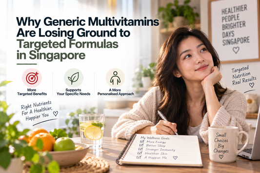 Why Generic Multivitamins Are Losing Ground to Targeted Formulas in Singapore
