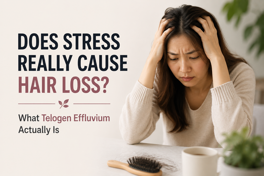 Does Stress Really Cause Hair Loss? What Telogen Effluvium Actually Is