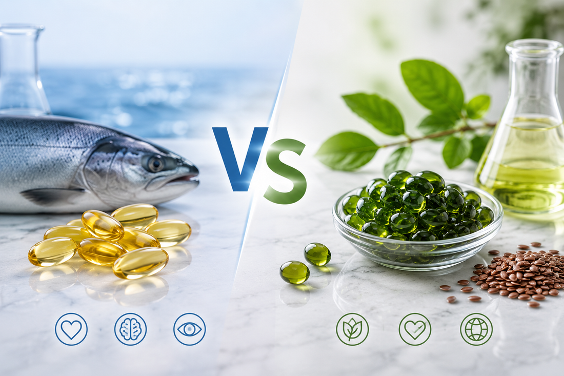 Fish Oil vs Plant-Based Omega-3: What's the Real Difference?