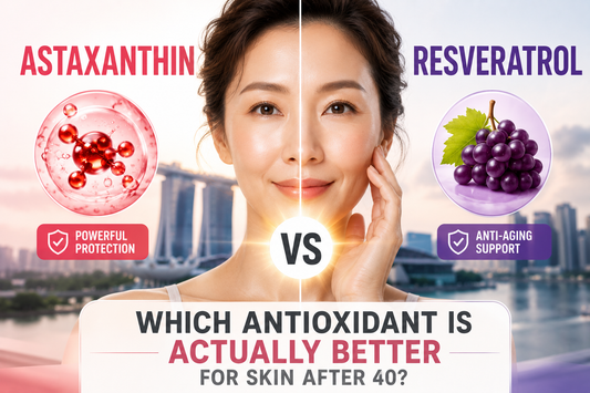 Astaxanthin vs Resveratrol: Which Antioxidant Is Actually Better for Skin After 40?