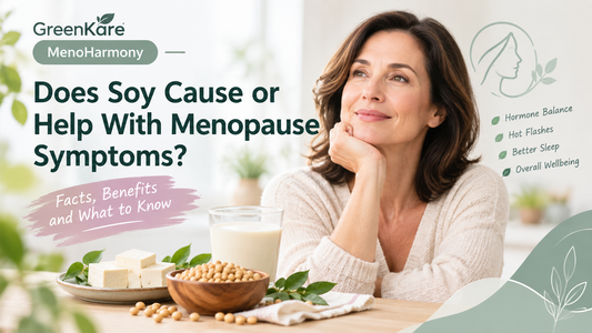 GreenKare MenoHarmony — Does Soy Cause or Help With Menopause Symptoms?