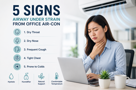 5 Signs Your Airway Is Under Strain From Office Air-Con (And What Actually Helps)