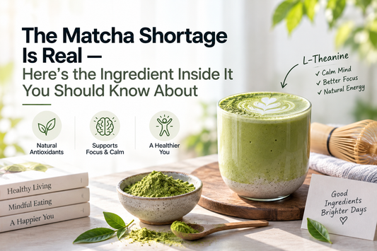 The Matcha Shortage Is Real — Here's the Ingredient Inside It You Should Know About