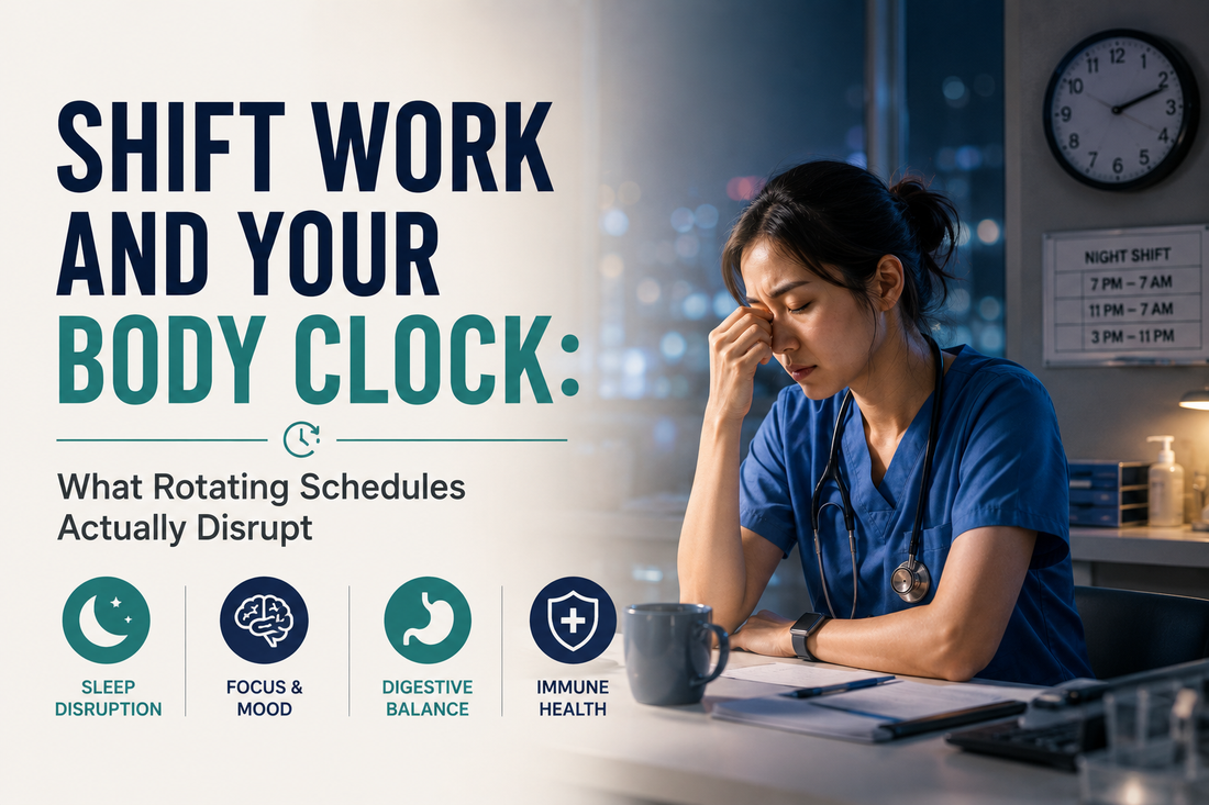 Shift Work and Your Body Clock: What Rotating Schedules Actually Disrupt