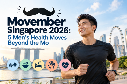 Movember Singapore 2026: 5 Men’s Health Moves Beyond the Mo
