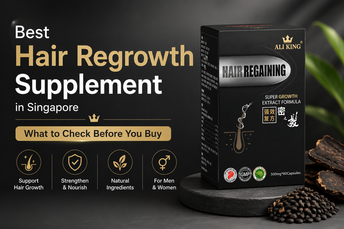 Best Hair Regrowth Supplement in Singapore: What to Check Before You Buy