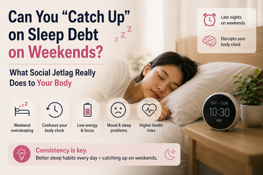 Can You "Catch Up" on Sleep Debt on Weekends? What Social Jetlag Really Does to Your Body