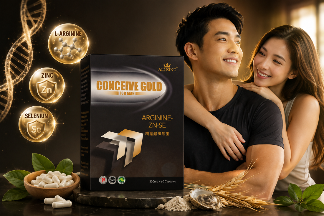 L-Arginine, Zinc & Selenium: The Science Behind AliKing's Men's Reproductive Wellness Formula
