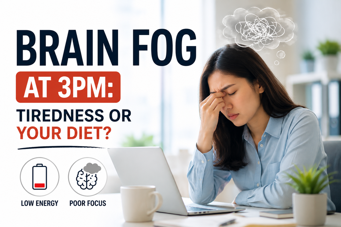 Brain Fog at 3pm: Is It Just Tiredness, or Is Your Diet the Problem?