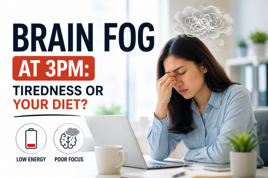 Brain Fog at 3pm: Is It Just Tiredness, or Is Your Diet the Problem?