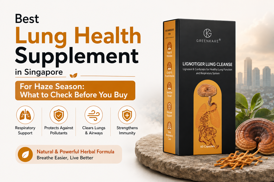 Best Lung Health Supplement in Singapore for Haze Season: What to Check Before You Buy