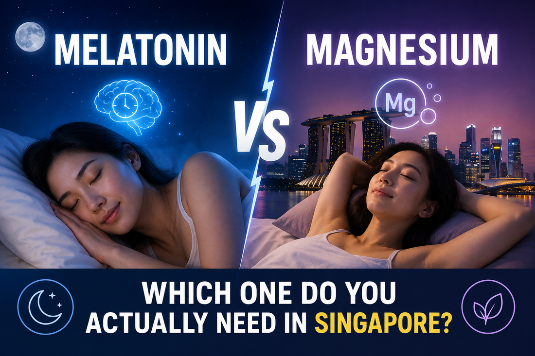 Melatonin vs Magnesium for Sleep: Which One Do You Actually Need in Singapore?