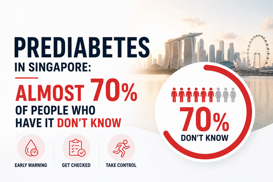 Prediabetes in Singapore: Almost 70% of People Who Have It Don't Know