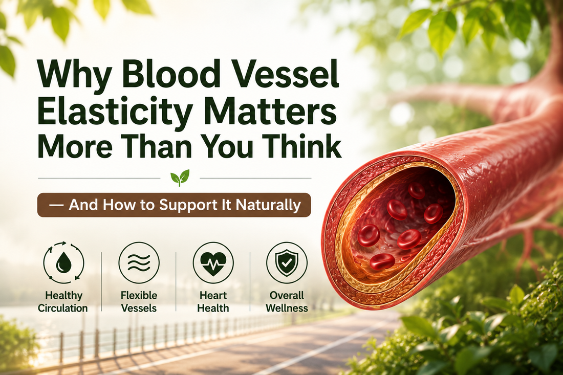 Why Blood Vessel Elasticity Matters More Than You Think — And How to Support It Naturally