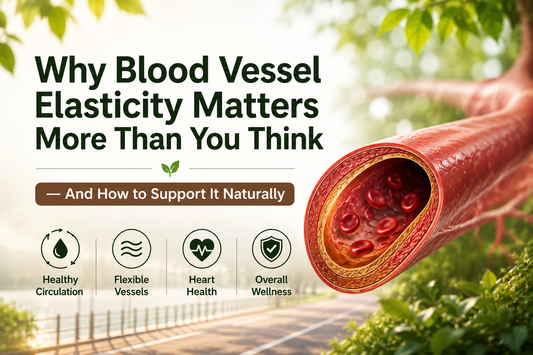 Why Blood Vessel Elasticity Matters More Than You Think — And How to Support It Naturally