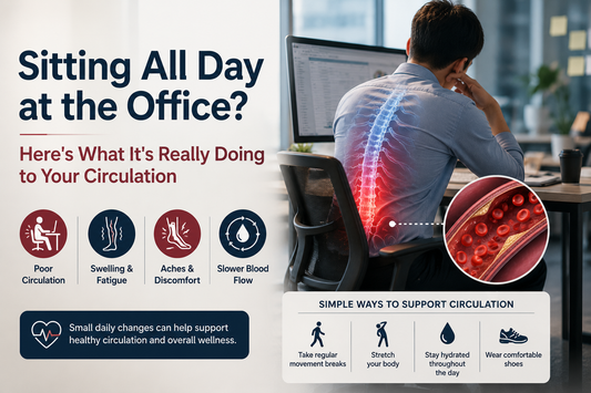 Sitting All Day at the Office? Here's What It's Really Doing to Your Circulation