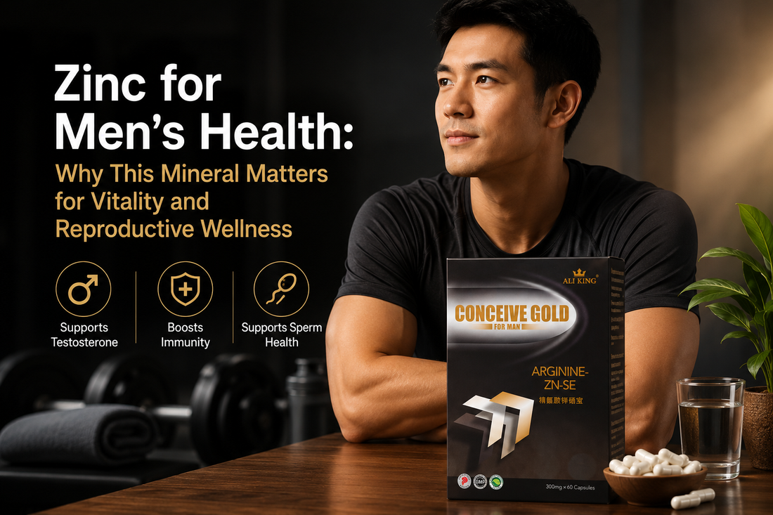 Zinc for Men's Health: Why This Mineral Matters for Vitality and Reproductive Wellness