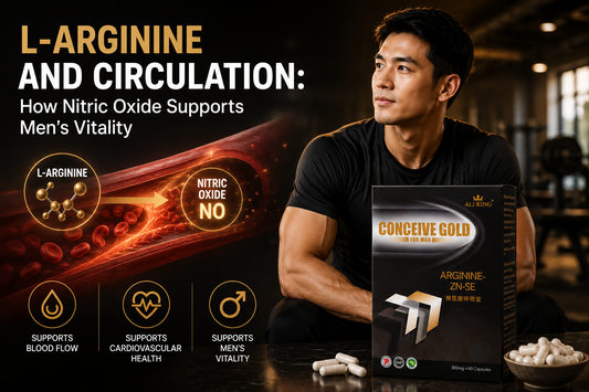 L-Arginine and Circulation: How Nitric Oxide Supports Men's Vitality