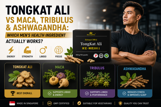 Tongkat Ali vs Maca, Tribulus & Ashwagandha: Which Men's Health Ingredient Actually Works?