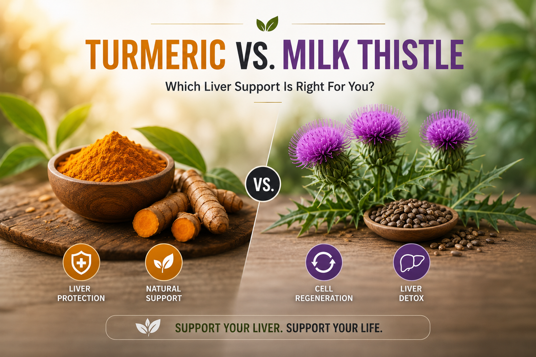 Turmeric vs. Milk Thistle: Which Liver Support Ingredient Is Right for You?
