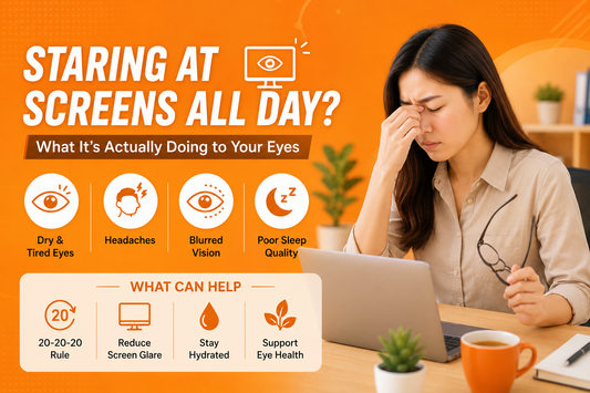 Staring at Screens All Day? What It's Actually Doing to Your Eyes