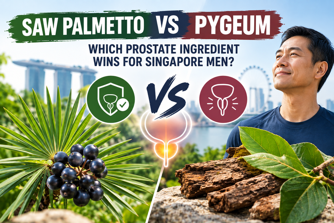 Saw Palmetto vs Pygeum: Which Prostate Ingredient Wins for Singapore Men?