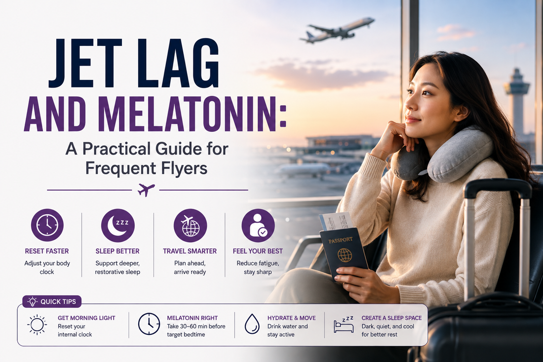 Jet Lag and Melatonin: A Practical Guide for Frequent Flyers