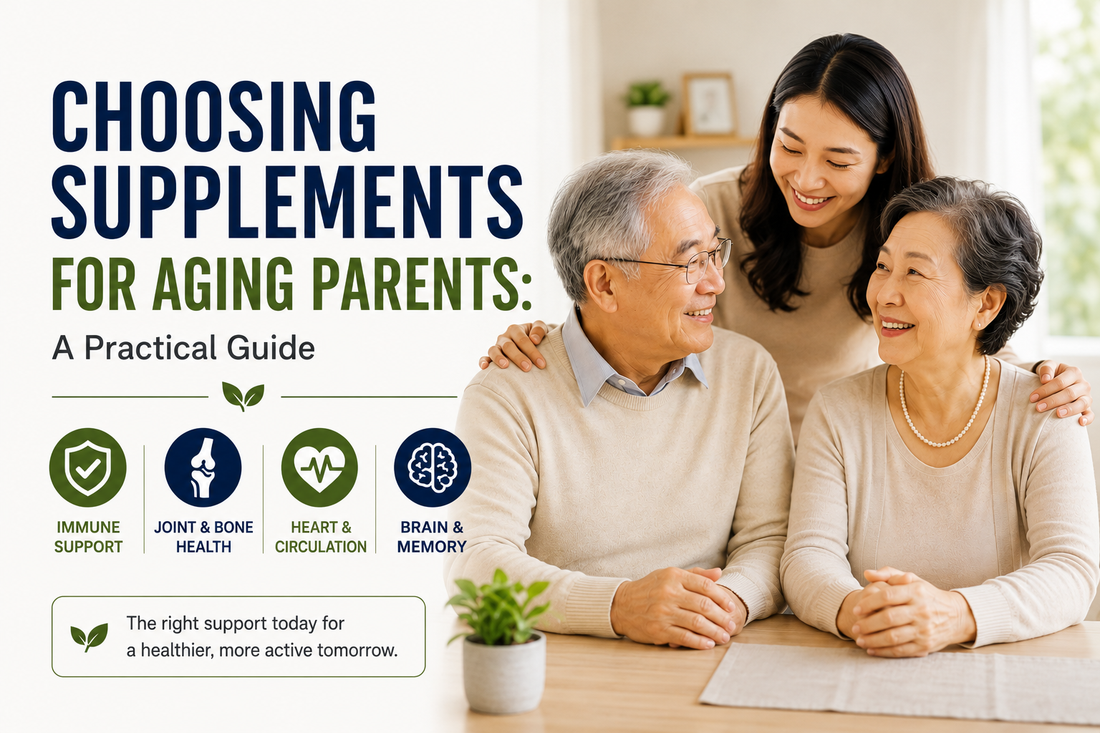 Choosing Supplements for Aging Parents: A Practical Guide