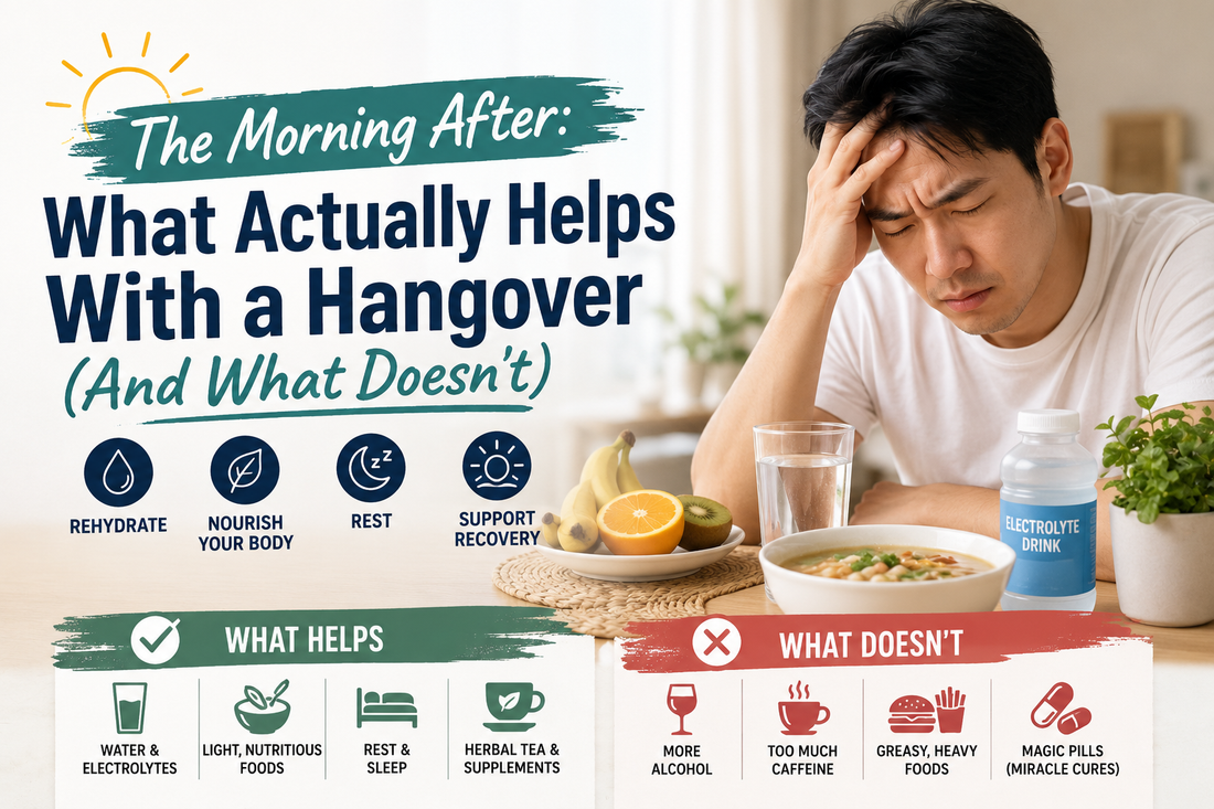 The Morning After: What Actually Helps With a Hangover (And What Doesn't)