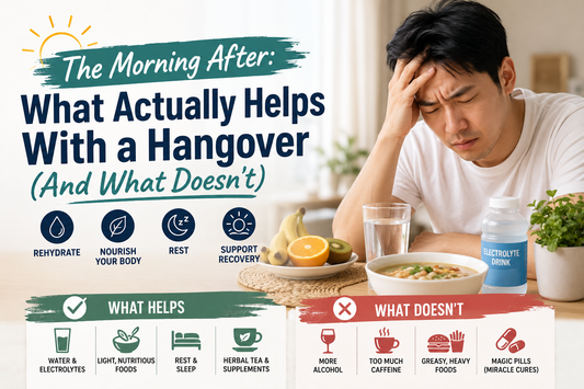 The Morning After: What Actually Helps With a Hangover (And What Doesn't)