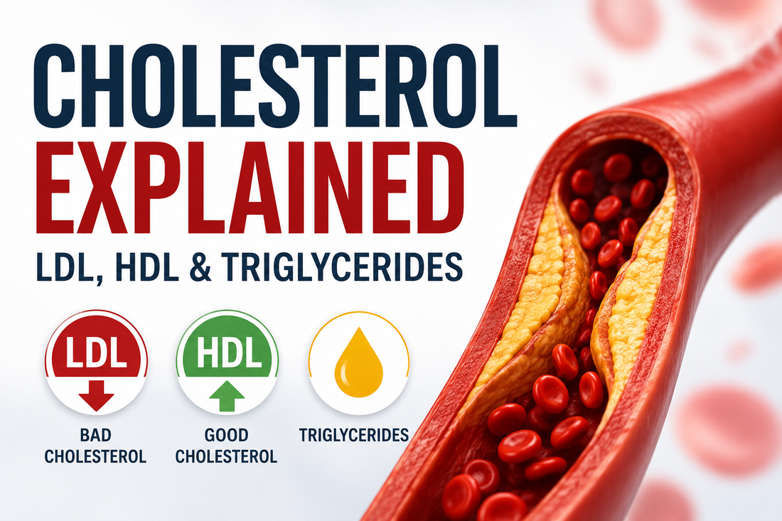 Cholesterol Numbers Explained: What LDL, HDL, and Triglycerides Actually Mean