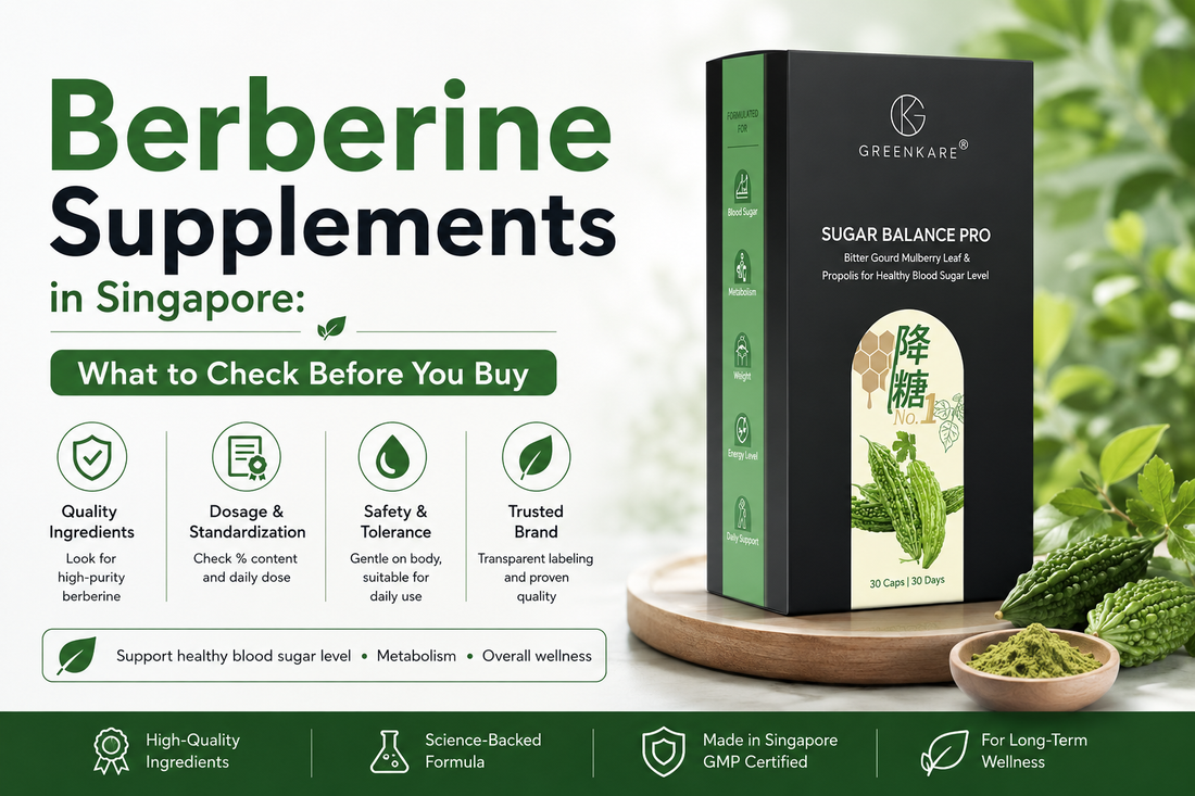 Berberine Supplements in Singapore: What to Check Before You Buy