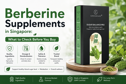 Berberine Supplements in Singapore: What to Check Before You Buy