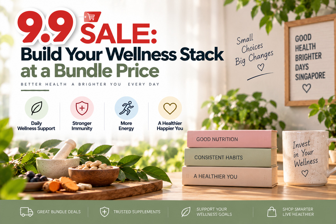9.9 Sale: Build Your Wellness Stack at a Bundle Price