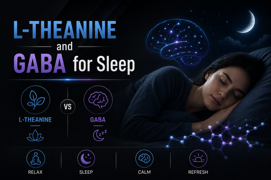 L-Theanine and GABA for Sleep: What Each One Actually Does