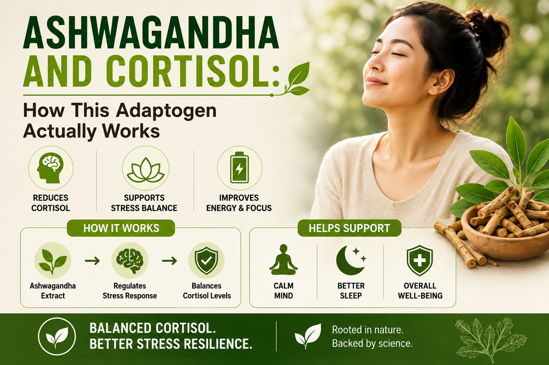 Ashwagandha and Cortisol: How This Adaptogen Actually Works