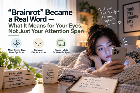 "Brainrot" Became a Real Word — What It Means for Your Eyes, Not Just Your Attention Span