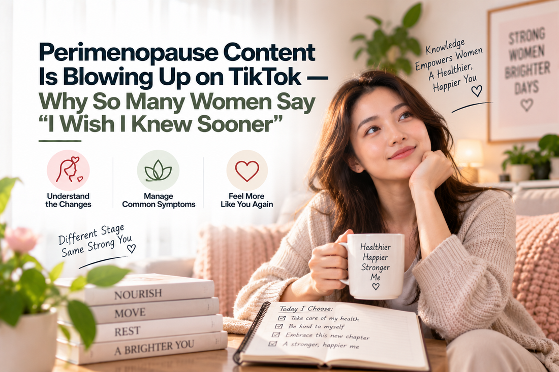 Perimenopause Content Is Blowing Up on TikTok — Why So Many Women Say "I Wish I Knew Sooner"
