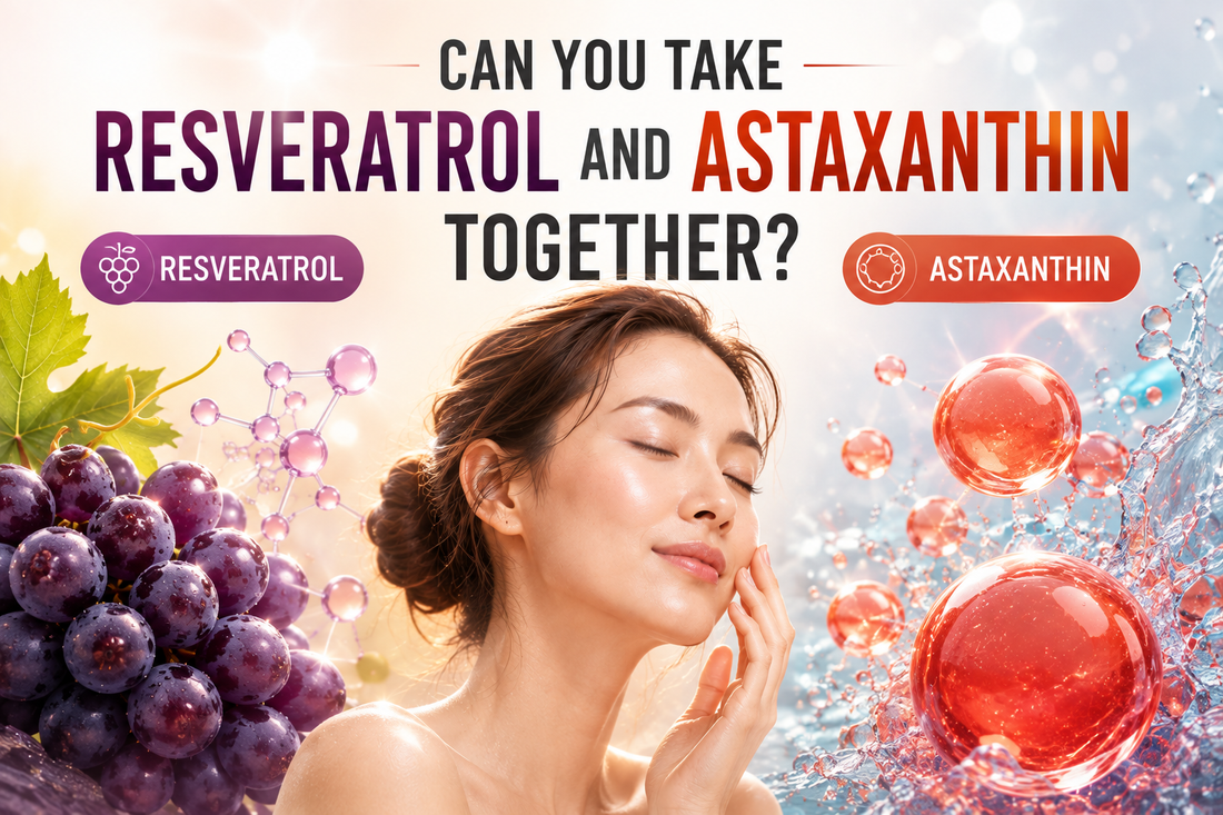 GreenKare Youthful Skin — Can You Take Resveratrol and Astaxanthin Together?