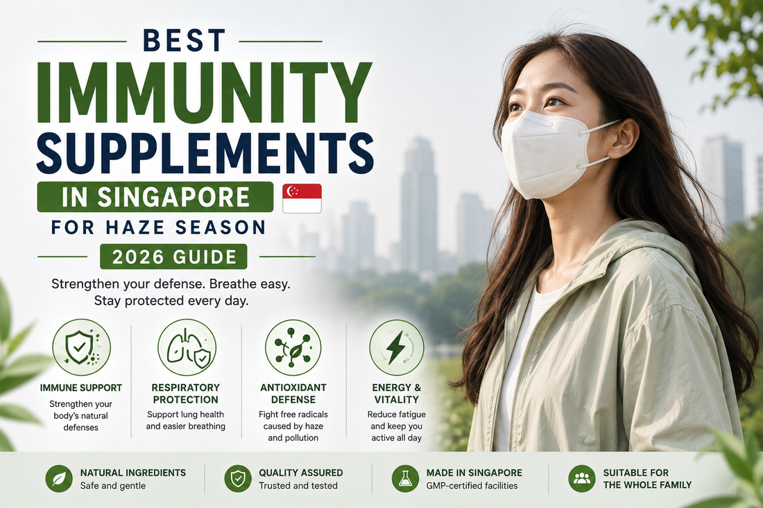 Best Immunity Supplements in Singapore for Haze Season (2026 Guide)