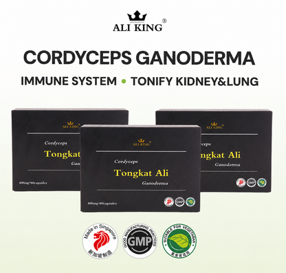 (Bundle of 3) Tongkat Ali Cordyceps Ganoderma