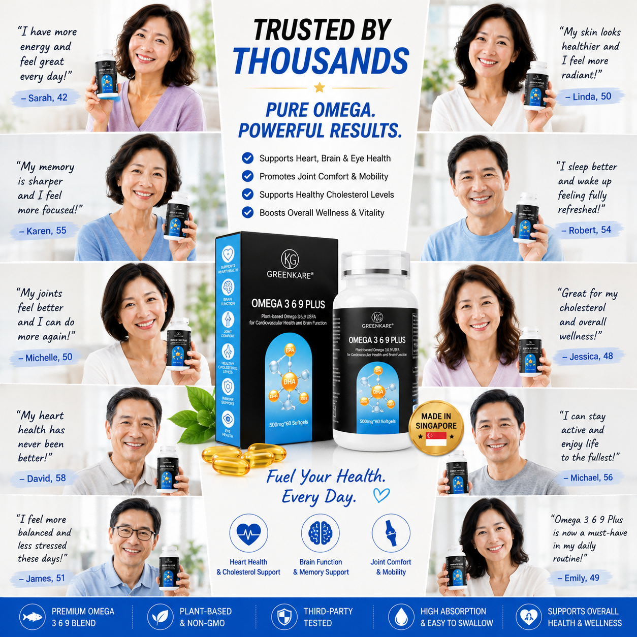 [BUY 2 FREE 1]Omega 3-6-9 Plus