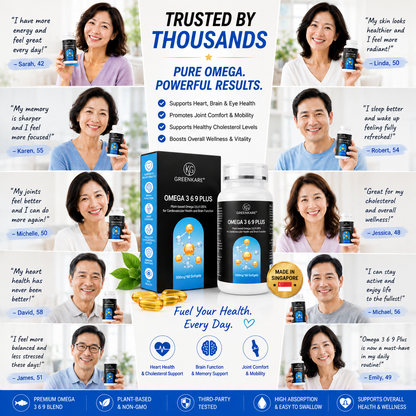 [BUY 2 FREE 1]Omega 3-6-9 Plus